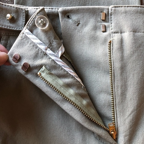 Johnathan Simkhai Straight Leg Cropped Pants Size 0 - Picture 6 of 12